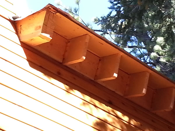 Barge rafters cut but not boxed yet.