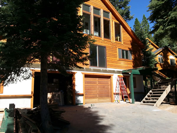 The deck is almost gone, it will be replaced.