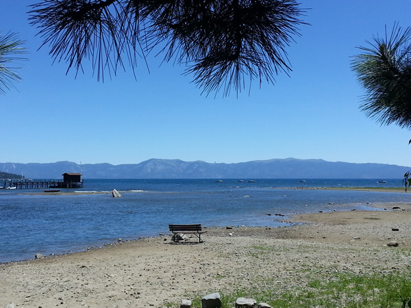 Lake Tahoe is already very low for June
